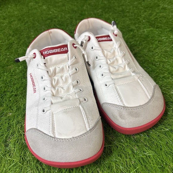 Hobibear Other - Hobibear Men's White and Red Athletic Sneakers